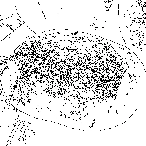 Fine-grained edges. a cartoon of a pile of rocks sitting on top of each other, with one rock resembling Dwayne Johnson, cartoon