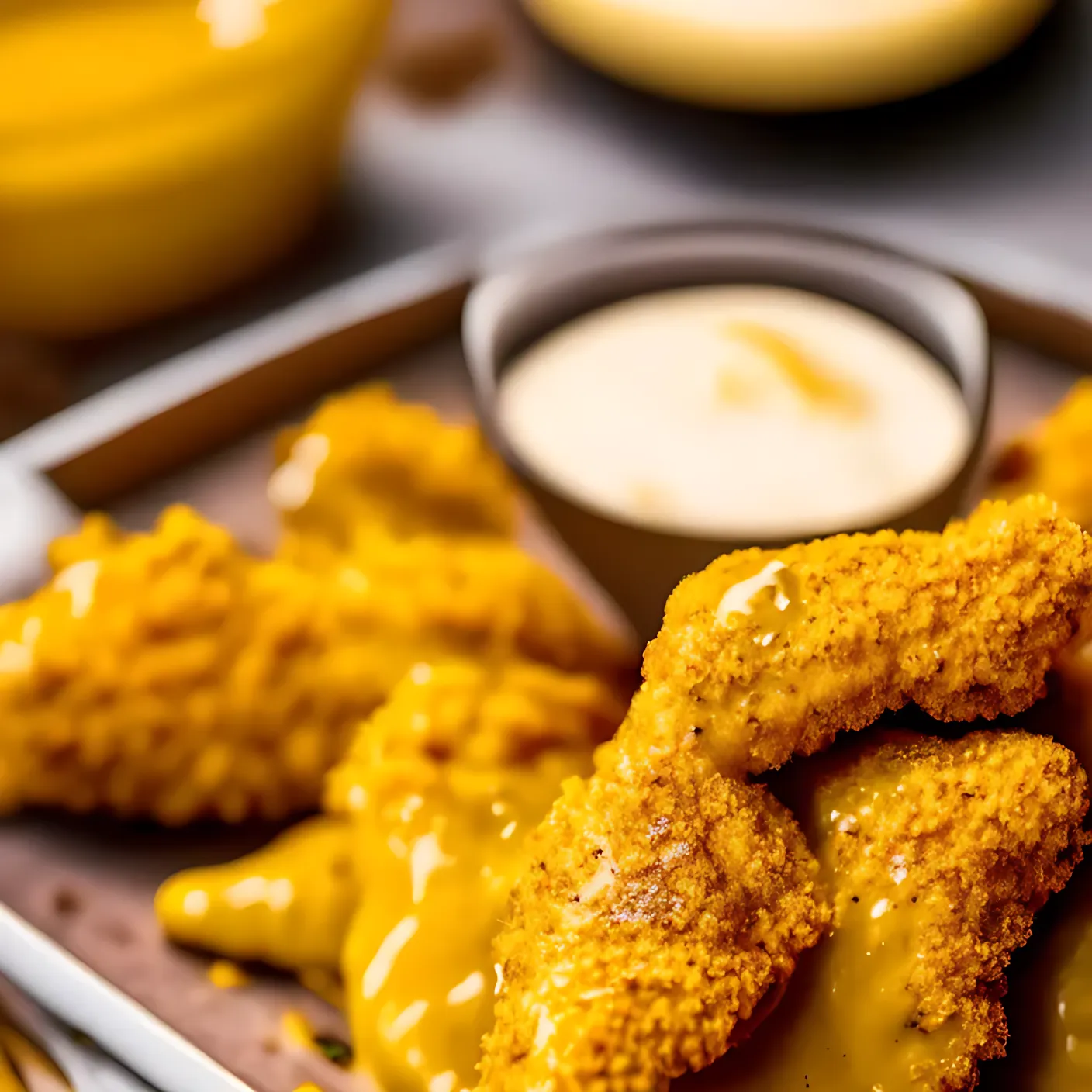 a close up of a plate of food with sauce