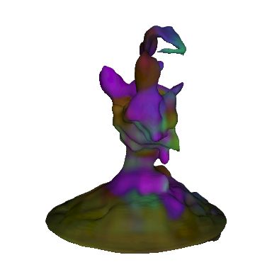 hyper detailed 3d mesh