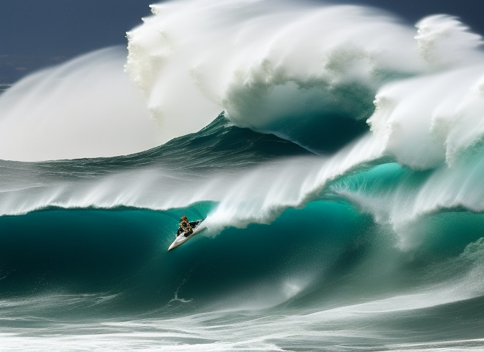 Stormy ocean