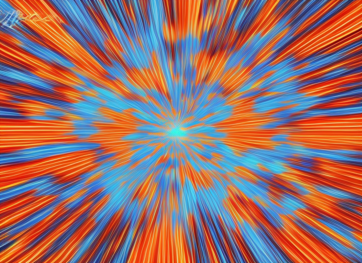 traveling into hyperspace, pop art style