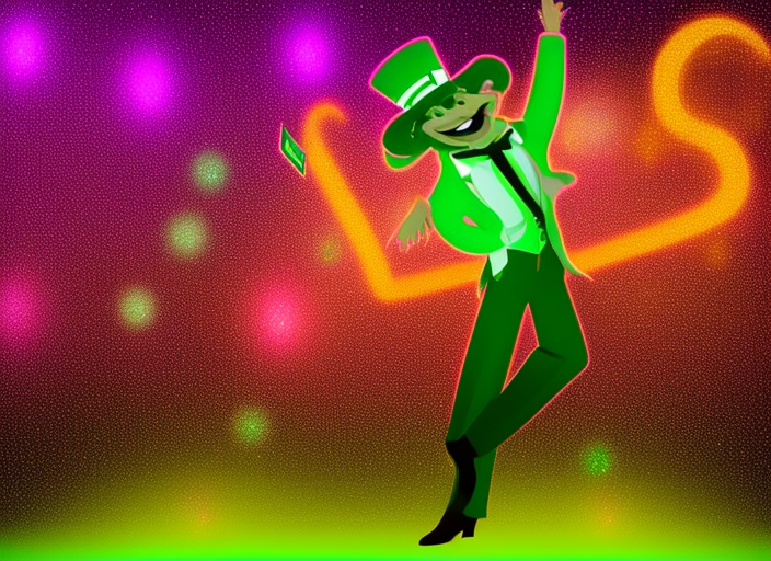 dancing leprechaun disco