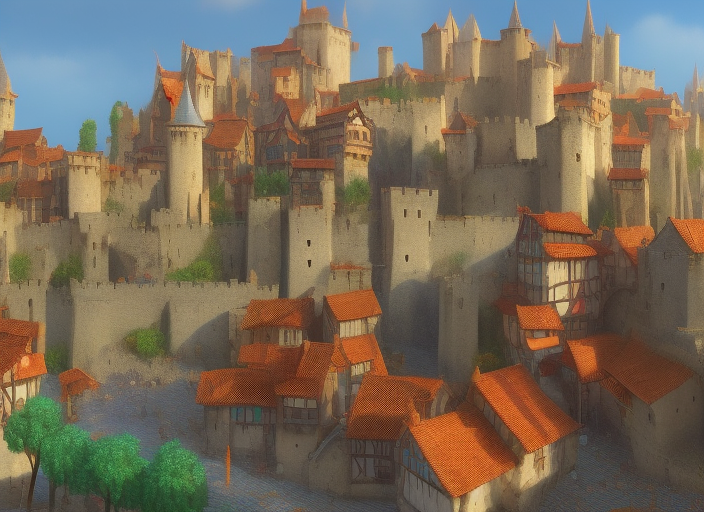 medieval city
