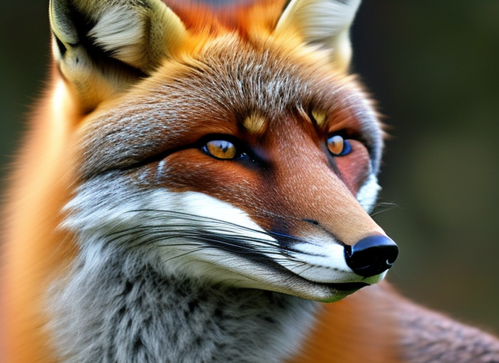 fox face. fox face. Serial art, highly detailed, cinematic