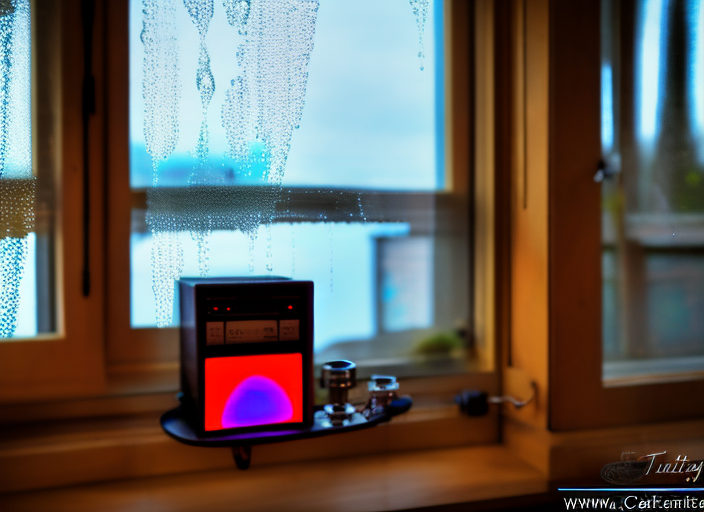 An old-fashioned radio playing a melancholic tune, as droplets of rainwater form a colorful reflection in the window.::2.9 8-bit::0 16-bit::2.1 love::1.6 logo::2 ultra wide angle lens::2.3 telescope lens::-0.6 alphonse mucha::-0.1 banksy::1.8 defocus::-0.5 --quality 2 --stylize 60000