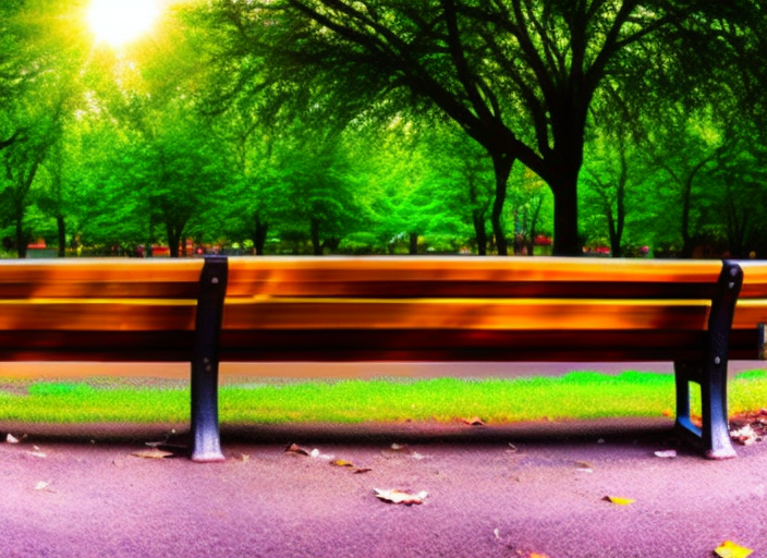 An empty park bench surrounded by a vibrant garden at sunrise, the morning sun casting a peaceful aura over the scene.::3.2 graffitti::2.1 pixelart::0.6 radioactive::1.4 panorama::1.4 wide angle lens::1.9 jean michel basquiat::1.8 yoji shinkawa::0.4 defocus::-0.5 --quality 2 --stylize 60000