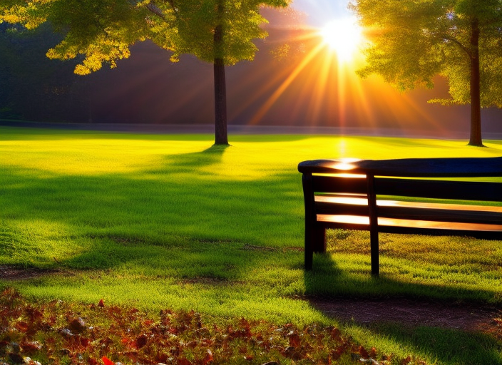 An empty park bench surrounded by a vibrant garden at sunrise, the morning sun casting a peaceful aura over the scene.::3.2 https://firebasestorage.googleapis.com/v0/b/noonshot-prod.appspot.com/o/midjourney%2Fimages%2F28487c22-bb28-49c3-8985-2a7169c2ffce?alt=media&token=9a516cca-1b32-4fd6-b3d1-bb3a6d50f5e8:: graffitti::2.1 pixelart::0.6 radioactive::1.4 panorama::1.4 wide angle lens::1.9 jean michel basquiat::1.8 yoji shinkawa::0.4 defocus::-0.5 --quality 2 --stylize 60000