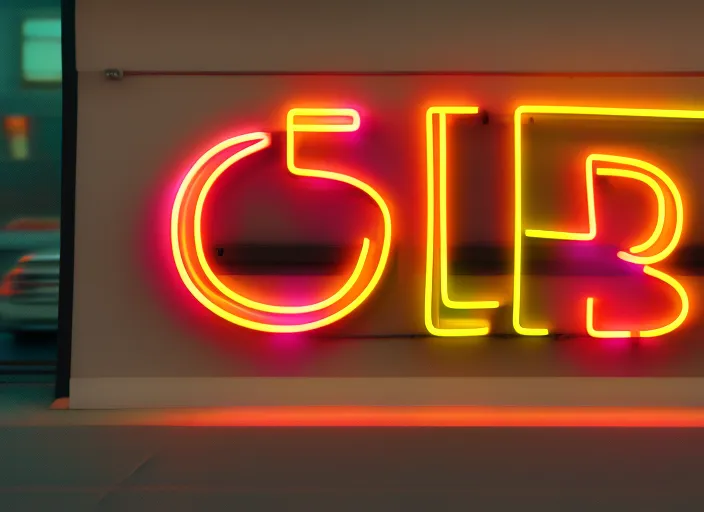 a neon sign that says videos