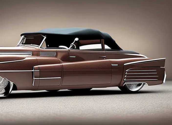 “Cadillac El Dorado de style Badass Steampunk dans une vieille rue pavée, trending on artstation, sharp focus, studio photo, intricate details, highly detailed, by greg rutkowski. Cadillac El Dorado de style Badass Steampunk dans une vieille rue pavée, trending on artstation, sharp focus, studio photo, intricate details, highly detailed, by greg rutkowski. chiaroscuro, 85mm”