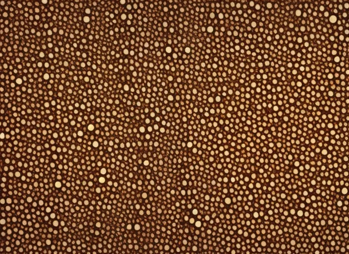 A group of nanoparticles as seen from a microscope