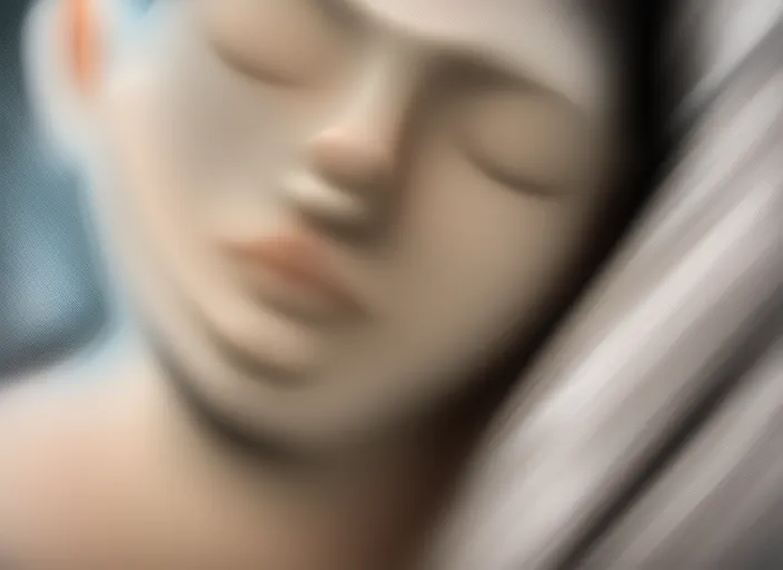 digital art a person sleeping 

