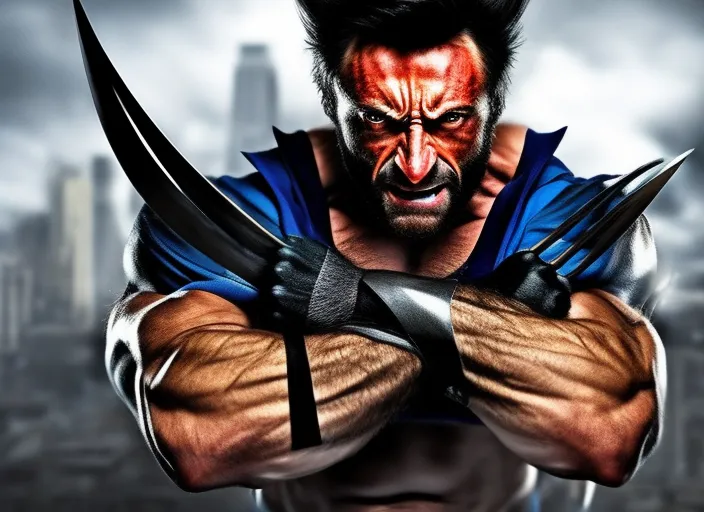 the superhero wolverine