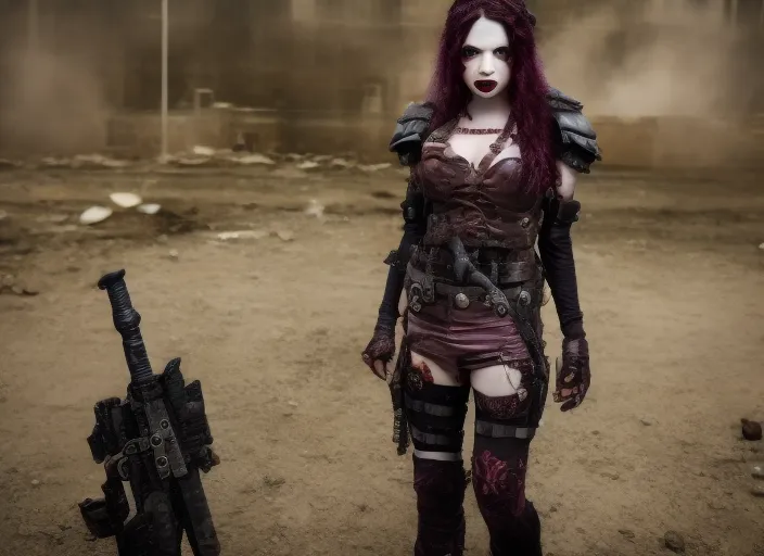 post apocalyptic gothic princess