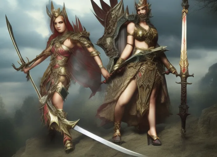 dark lady goddess of war