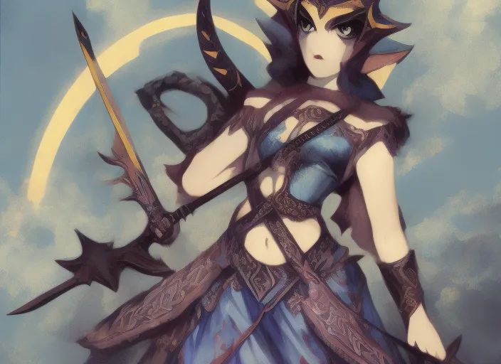 dark lady goddess of war