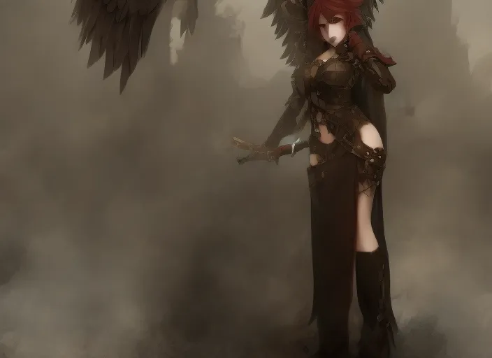 dark angel lady goddess of war and destruction