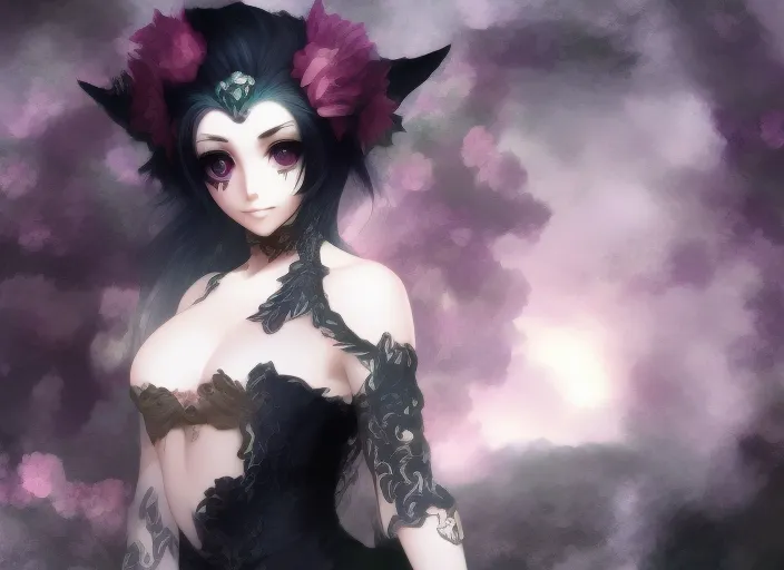 beautiful lady of darkness