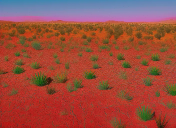 Total psychedelic freakout in the desert