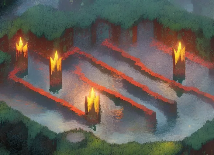 candle chtonic village witchraft burial swamp