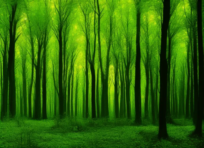 Beautiful forest 