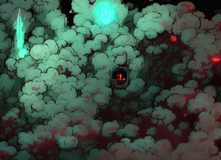 Color from outer space, Meteor in the well, Crimson Court Darkest Dungeon, Lovecraft 