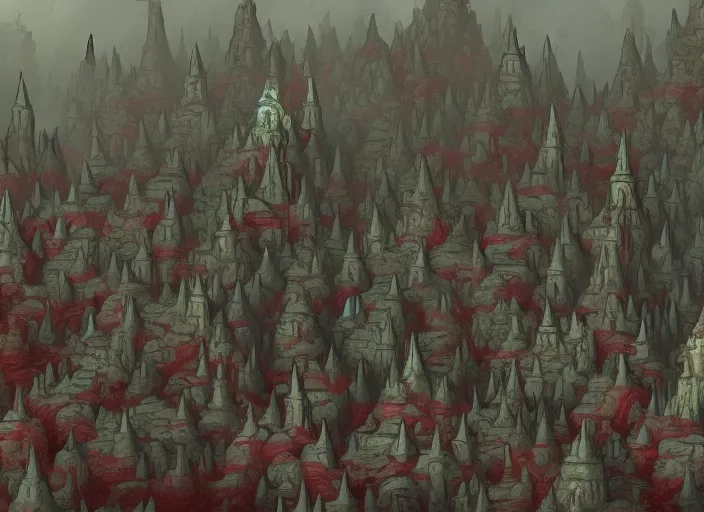 City of elders on Yuggoth, Color from outer space, Kadath, Village well, Crimson Court Darkest Dungeon, Lovecraft, Cosmic death, Azatoth