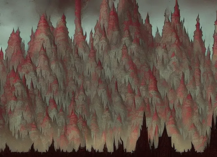 City of elders on Yuggoth, Color from outer space, Kadath, Village well, Crimson Court Darkest Dungeon, Lovecraft, Cosmic death, Azatoth