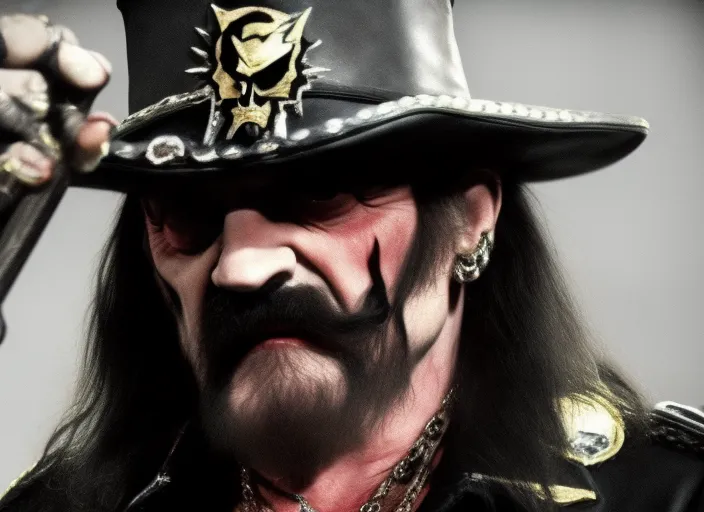 Lemmy Kilmister from Motorhead band