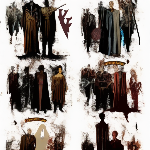 ographic of the characters of Harry Potter : 1