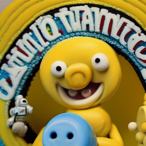 the moon is made of cheese. intricately detailed. close up. yellow. wallace and gromit