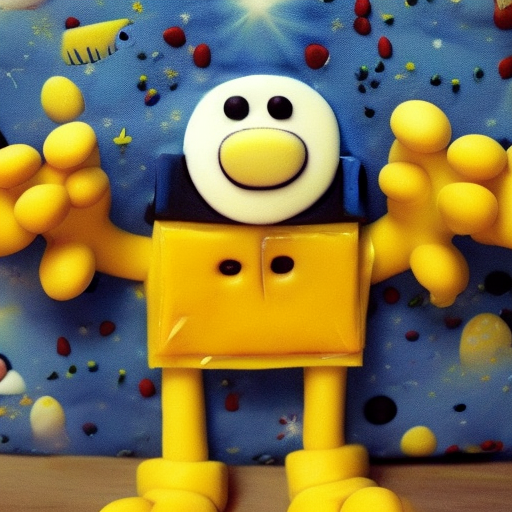 the moon is made of cheese. intricately detailed. close up. yellow. wallace and gromit