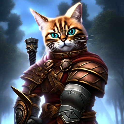 cat knight