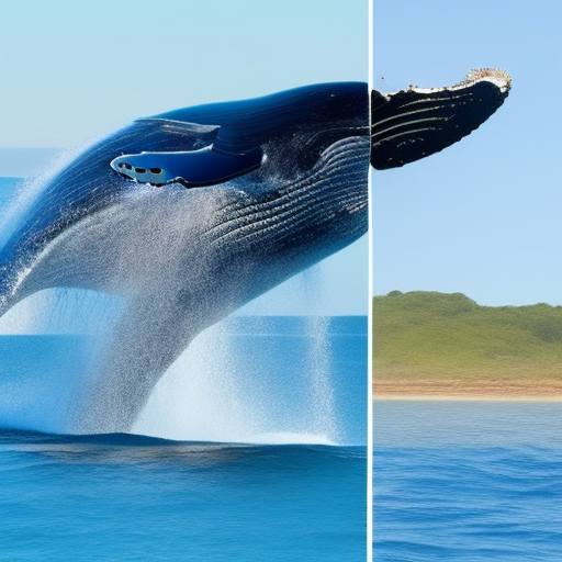 a whale as a superhero