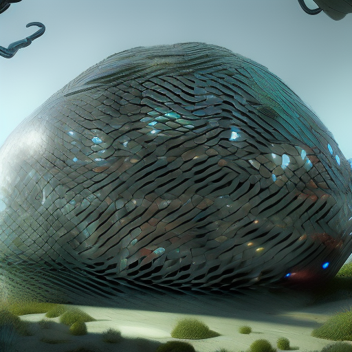 a cyborg organic biological futurism pavilion could breathe with building skin, trending on artstation