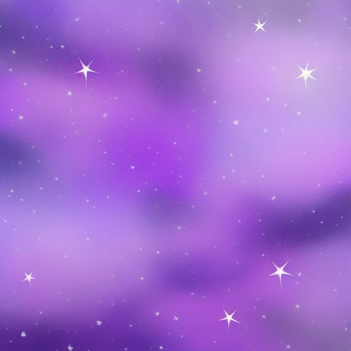 pink purple glitter sparkle stars clouds sky