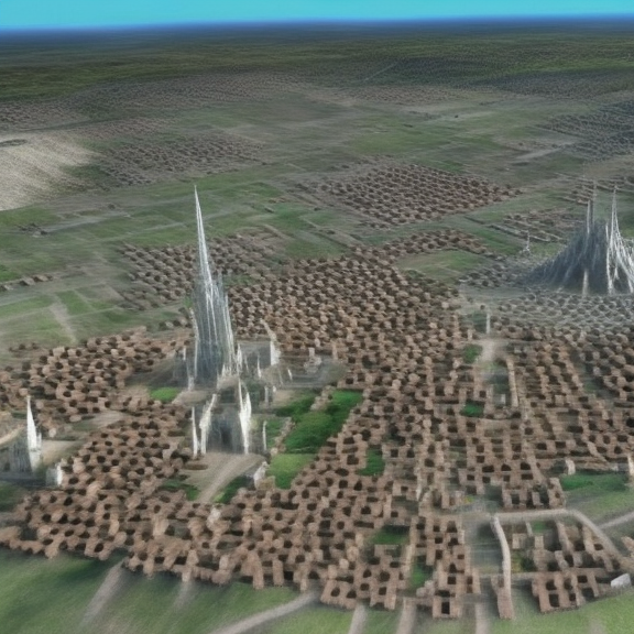 medieval city evolving