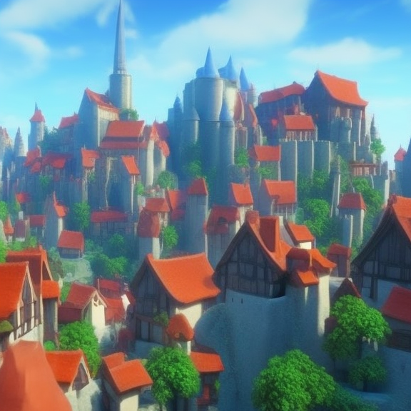 medieval city
