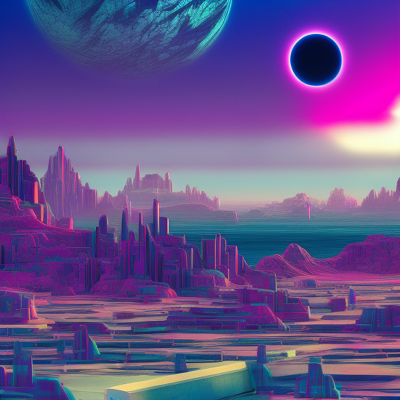 a synthwave-style planet. a synthwave-style planet. diffused natural skin glow, art nouveau ink illustration