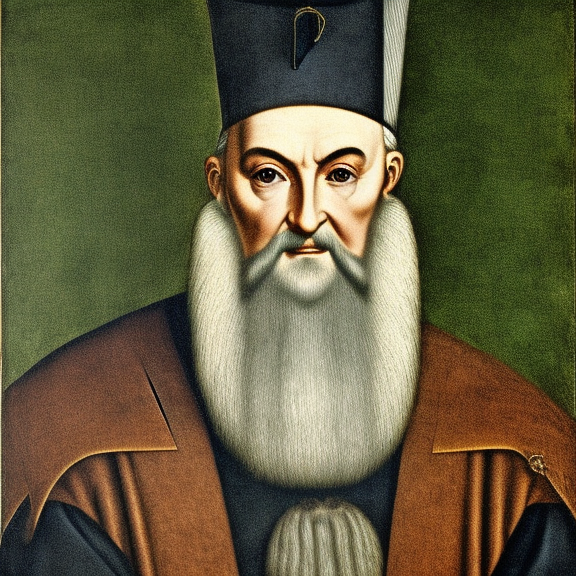 Portrait of Nostradamus