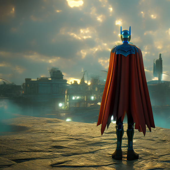 super hero film character. super hero film character. pixar portrait, uhd 8k cryengine, award winning photography