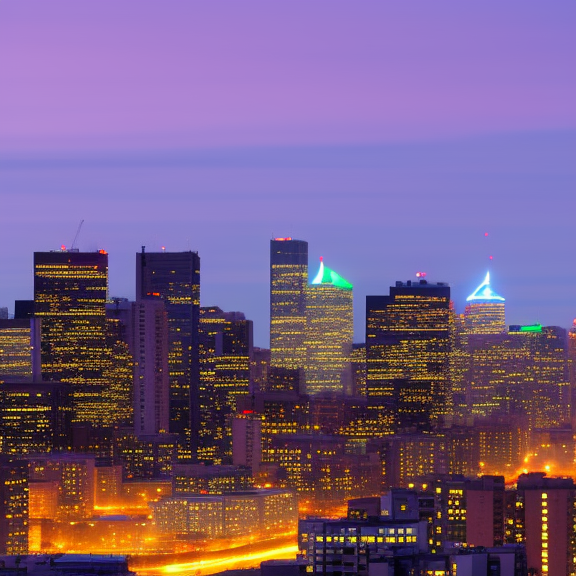 "A city skyline at dawn, as the sun slowly rises above the buildings, casting a pink and orange glow on the streets below. The city is still asleep, and the only sound is the soft hum of the wind, creating a sense of introspection and contemplation, evoking the feeling of a Sunday morning soul."::2.6 https://firebasestorage.googleapis.com/v0/b/noonshot-prod.appspot.com/o/midjourney%2Fimages%2F9e929550-e535-4697-980a-9d66bbd79d48?alt=media&token=6d963448-ba4f-46fc-8da7-dce7625c8260:: 16-bit::1.8 8-bit::0.3 4-bit::1.7 1980s::1.5 cyberpunk::0.2 electronic circuitry::1.9 futuristic::1.6 galactic::2.4 magnification::0.3 panorama::1.9 ultra wide angle lens::0 wide angle lens::1.9 piet mondrian::1.9 rene magritte::-0.3 defocus::-0.5 --quality 2 --stylize 60000