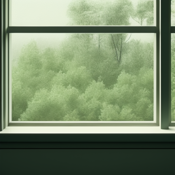 lush windowsill with a large variety of vegetation in a soft, lofi 16k resolution.