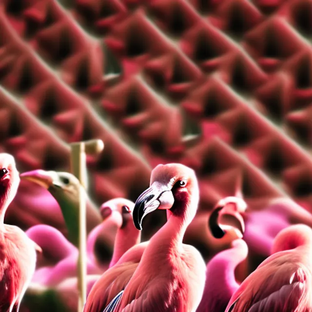 a group of flamingoes on trial courtroom trippy colorful
judge is a lion judge robe gavel