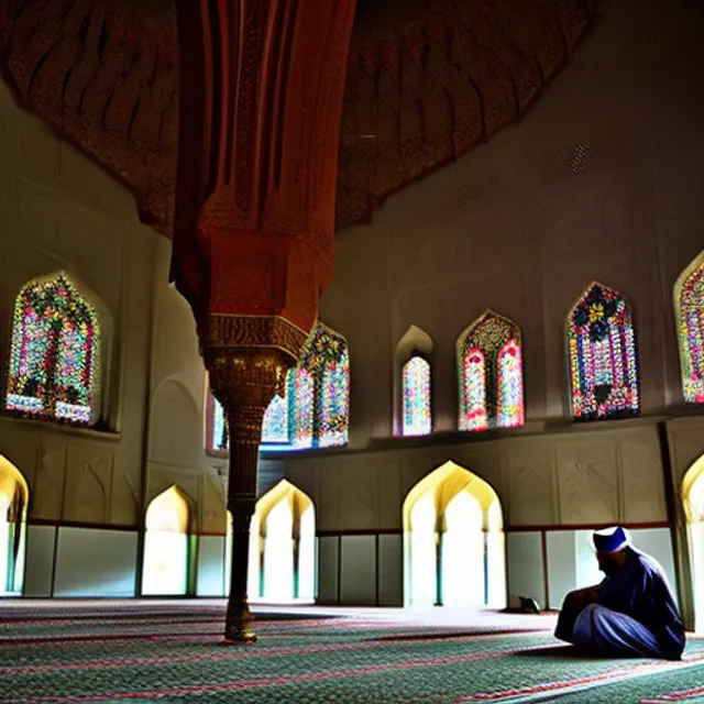 Imran Khan in mosque
