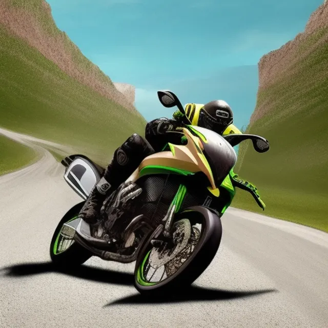 motorcycle monster combination
