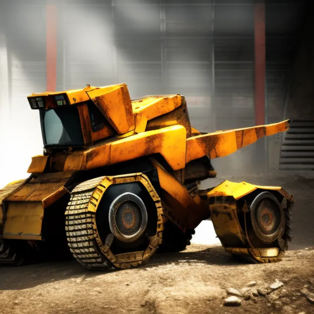 Chinese bulldozer mech robot armor  