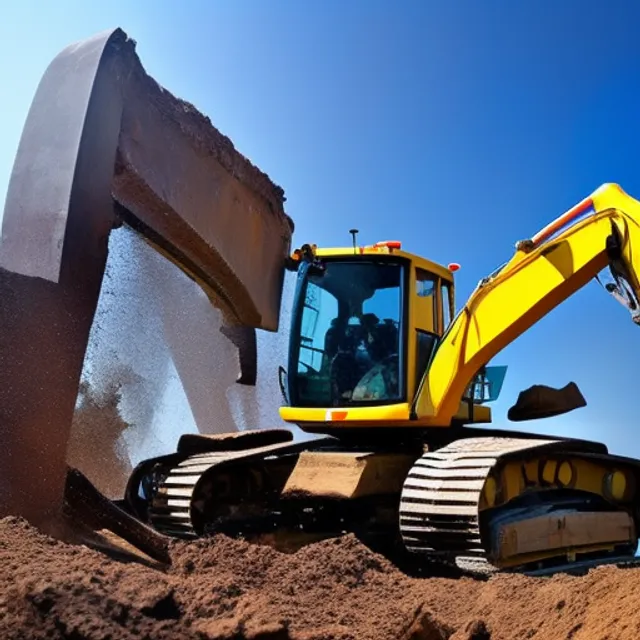 "Create a futuristic spider-like excavator, designed for demolition and excavation in harsh and inaccessible environments. The excavator should have multiple legs for stability and mobility, with a powerful claw or drill for breaking up and digging through hard materials. Incorporate sleek, high-tech design elements such as LED lighting, and advanced materials such as carbon fiber and titanium. Imagine it working tirelessly to clear debris in a post-disaster zone, or drilling for precious resources on a distant planet."