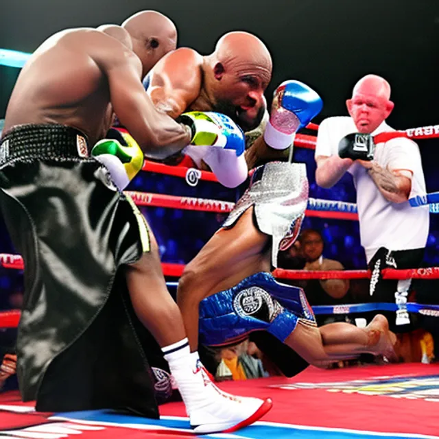 Floyd mayweather jr ep4 knockdown