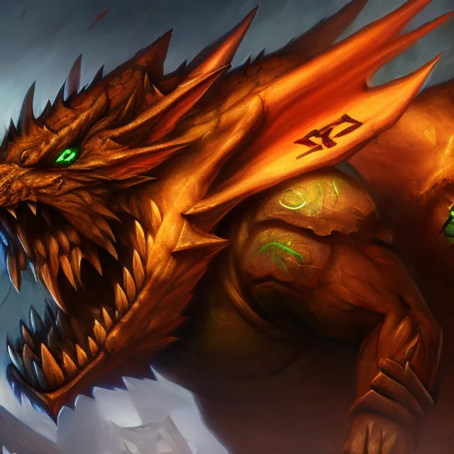 deathwing dragon hamster cheeks deathhamster