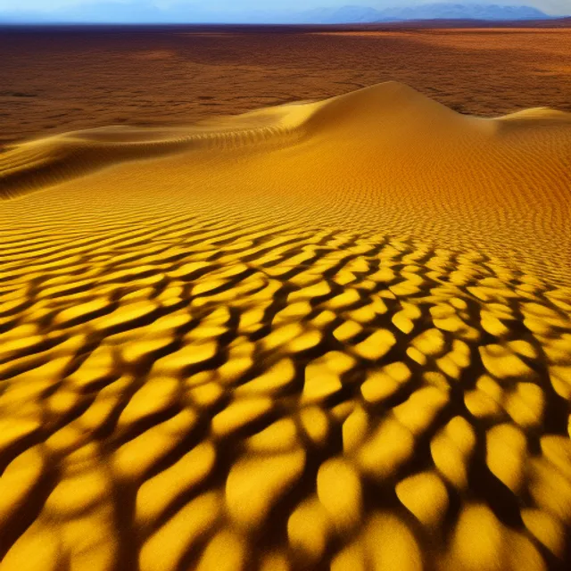 A landscape of a desert 